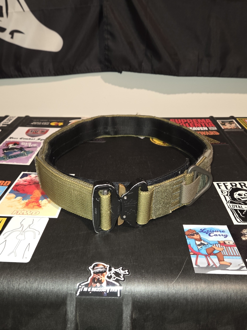 Tyr Tactical Gunfighter Belt (S) - Olive Drab